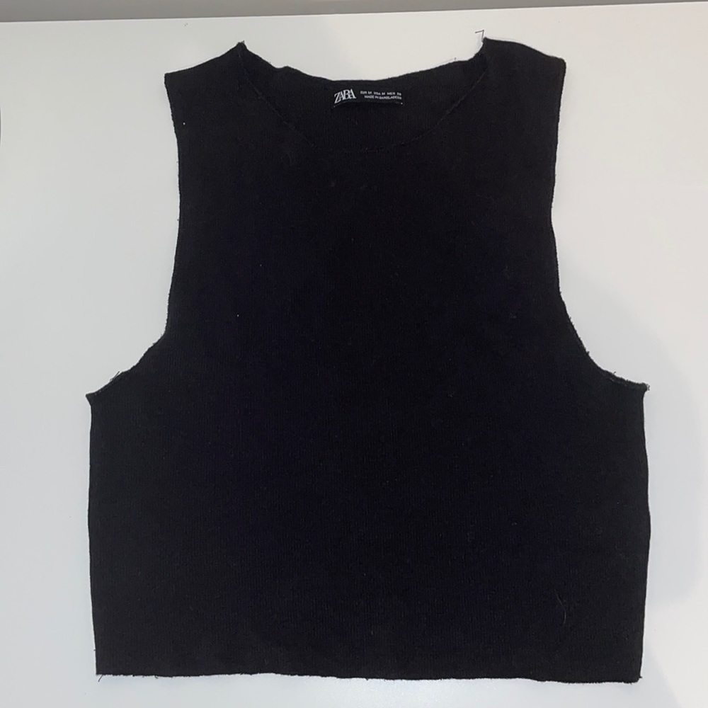 Zara high neck tank